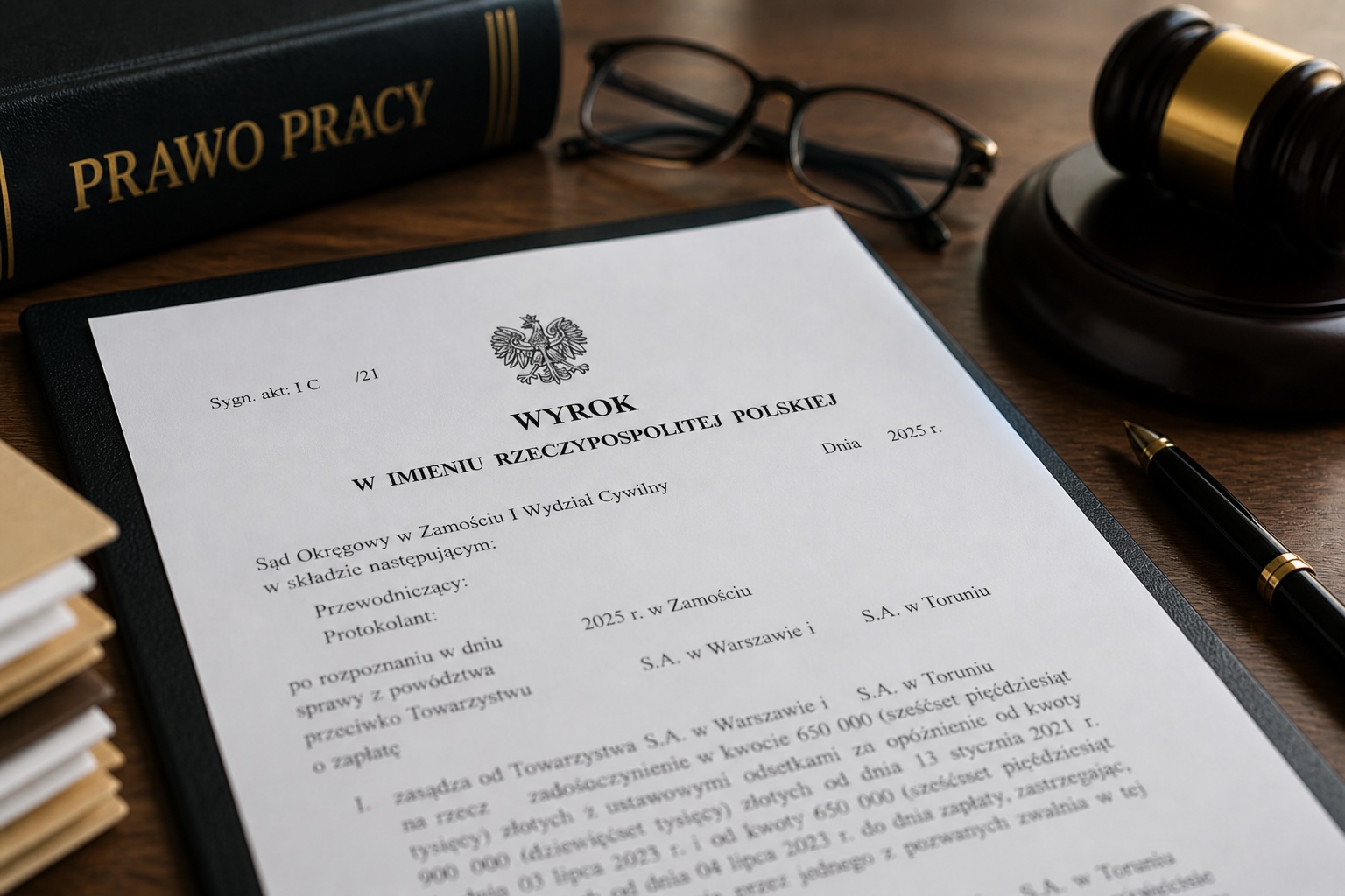 Odszkodowanie za wypadek przy pracy – ponad 1 mln zł dla pracownika budowlanego